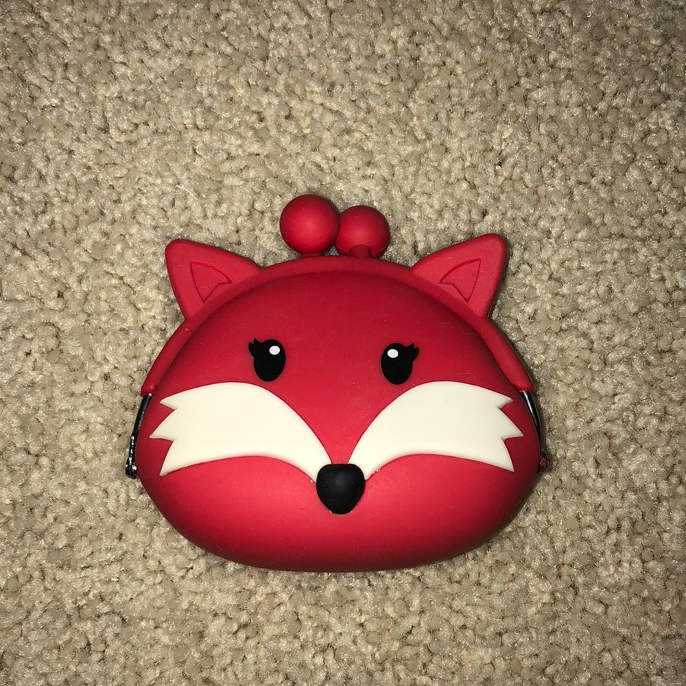 Fox coin purse